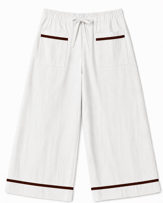 Trim Trousers – Hand-Woven Cotton