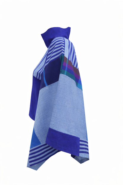 Patchwork Mini Top – Hand-Woven Cotton