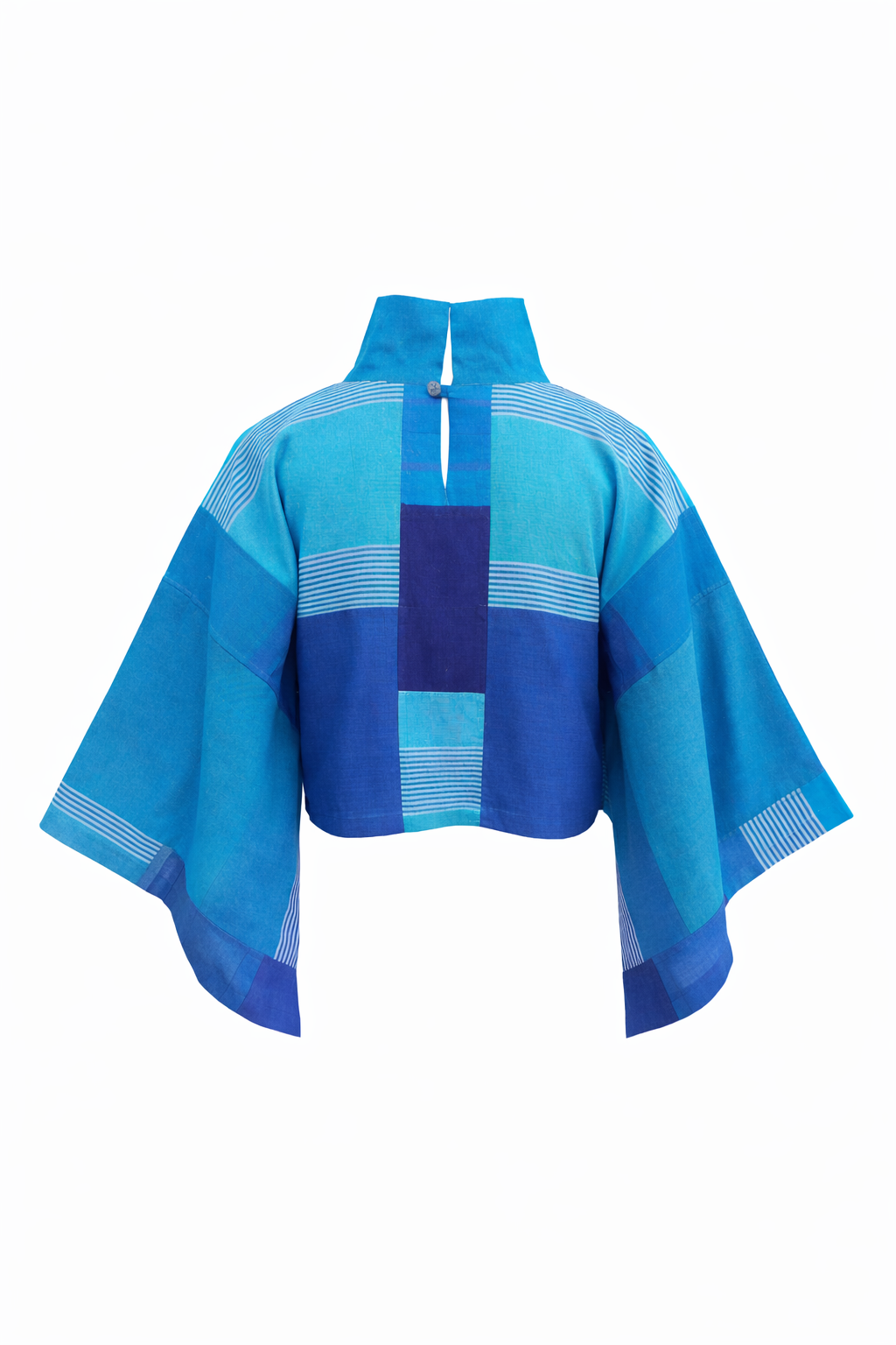 Patchwork Mini Top – Hand-Woven Cotton
