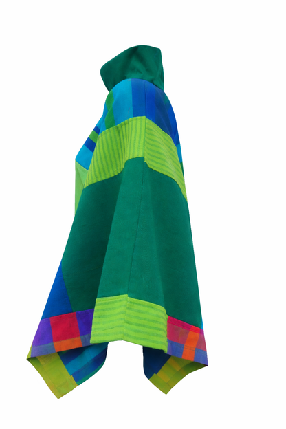 Patchwork Mini Top – Hand-Woven Cotton