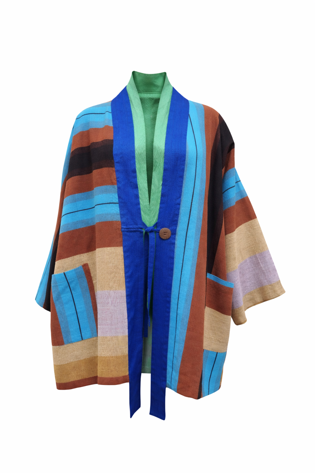 Preethi Kimono Jacket – Hand-Woven Cotton