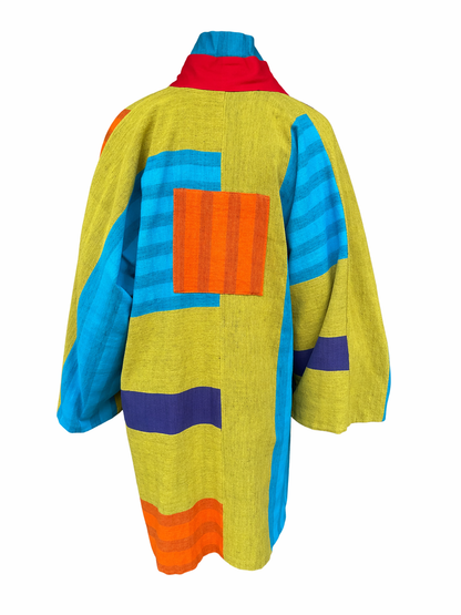 Preethi Kimono Jacket – Hand-Woven Cotton