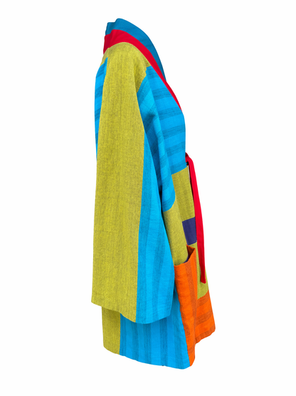 Preethi Kimono Jacket – Hand-Woven Cotton